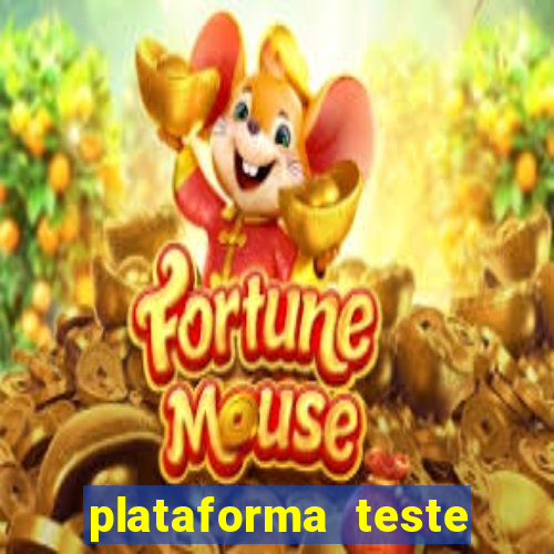 plataforma teste fortune tiger